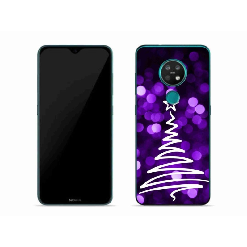 Gelový kryt mmCase na mobil Nokia 6.2 - stromek