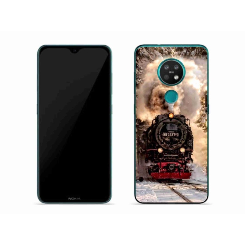 Gelový kryt mmCase na mobil Nokia 6.2 - vlak