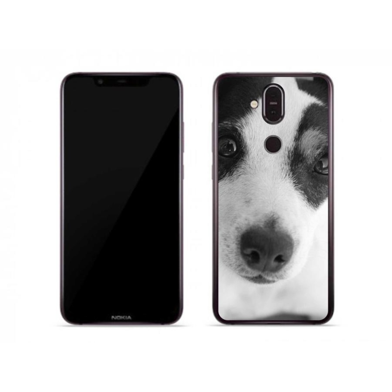Gelový kryt mmCase na mobil Nokia 7.1 Plus - pes