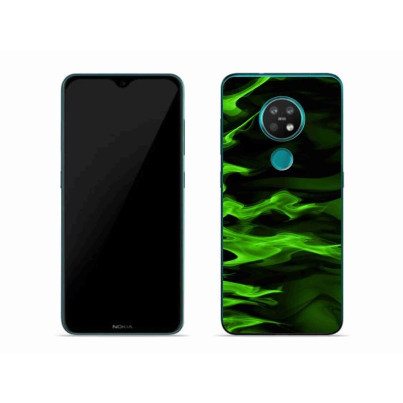 Gelový kryt mmCase na mobil Nokia 7.2 - abstraktní vzor 10
