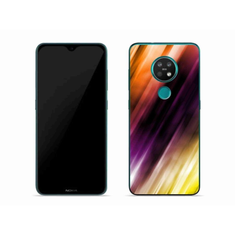 Gelový kryt mmCase na mobil Nokia 7.2 - abstraktní vzor 5