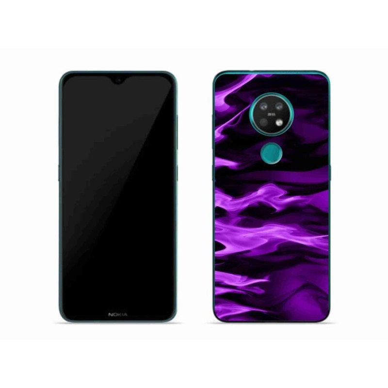 Gelový kryt mmCase na mobil Nokia 7.2 - abstraktní vzor 9