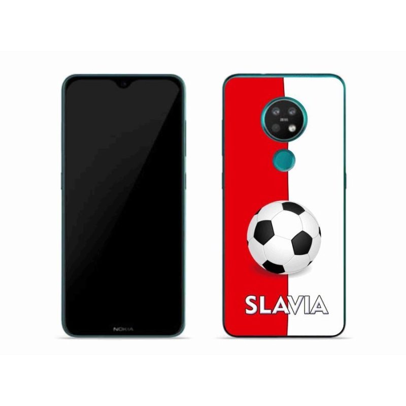 Gelový kryt mmCase na mobil Nokia 7.2 - fotbal 2