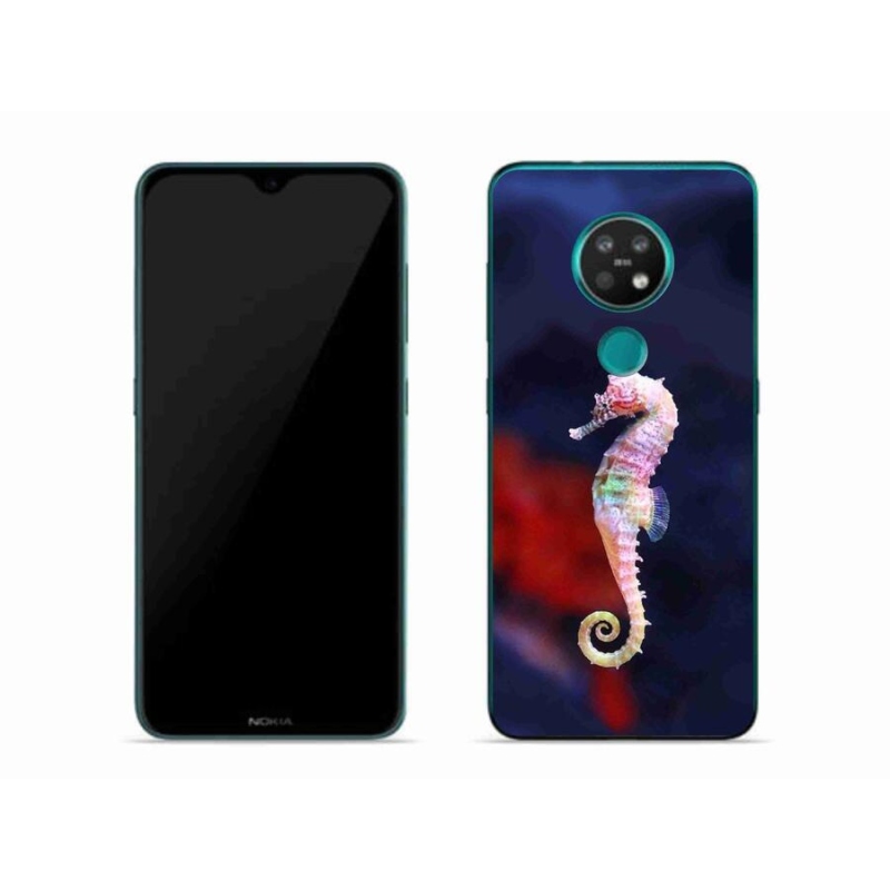 Gelový kryt mmCase na mobil Nokia 7.2 - mořský koník