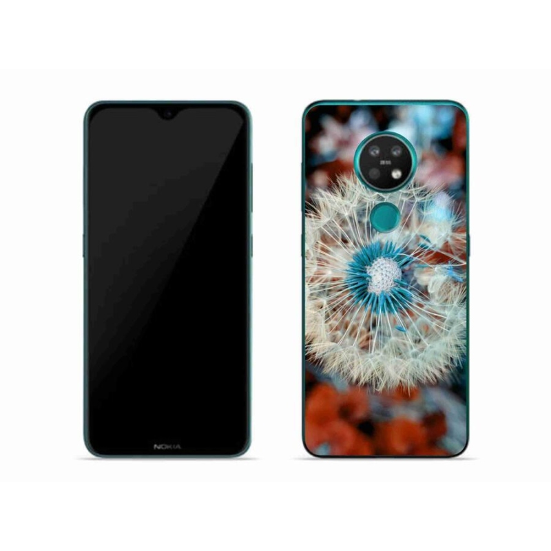 Gelový kryt mmCase na mobil Nokia 7.2 - odkvetlá pampeliška 1