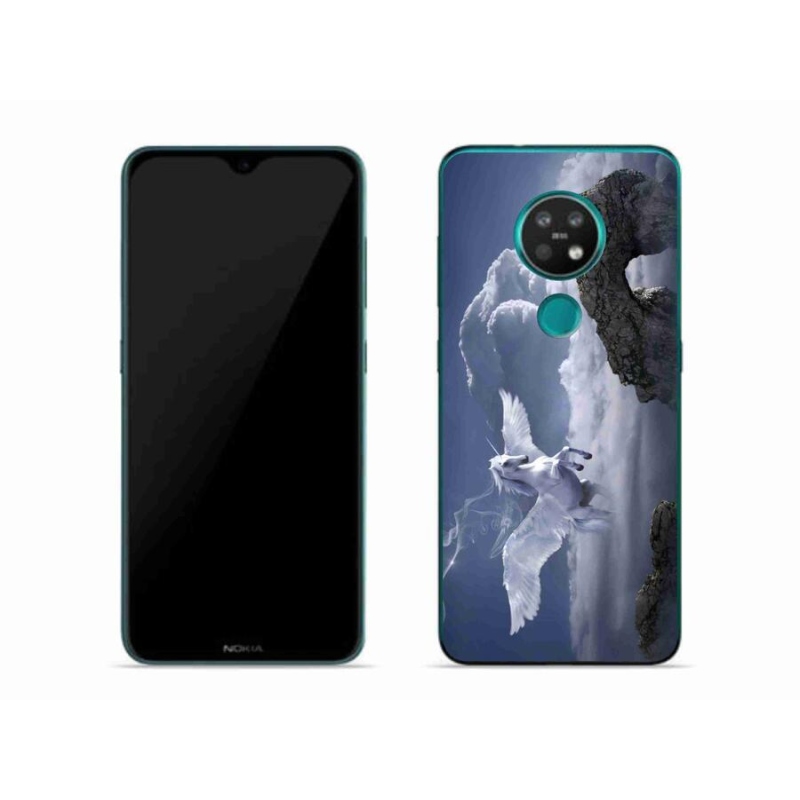 Gelový kryt mmCase na mobil Nokia 7.2 - pegas