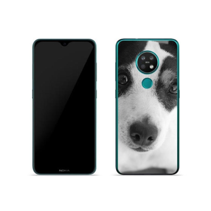 Gelový kryt mmCase na mobil Nokia 7.2 - pes