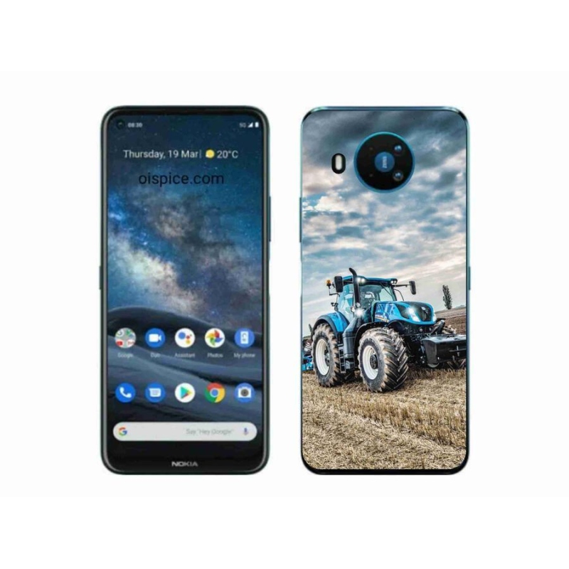 Gelový kryt mmCase na mobil Nokia 8.3 5G - traktor 2