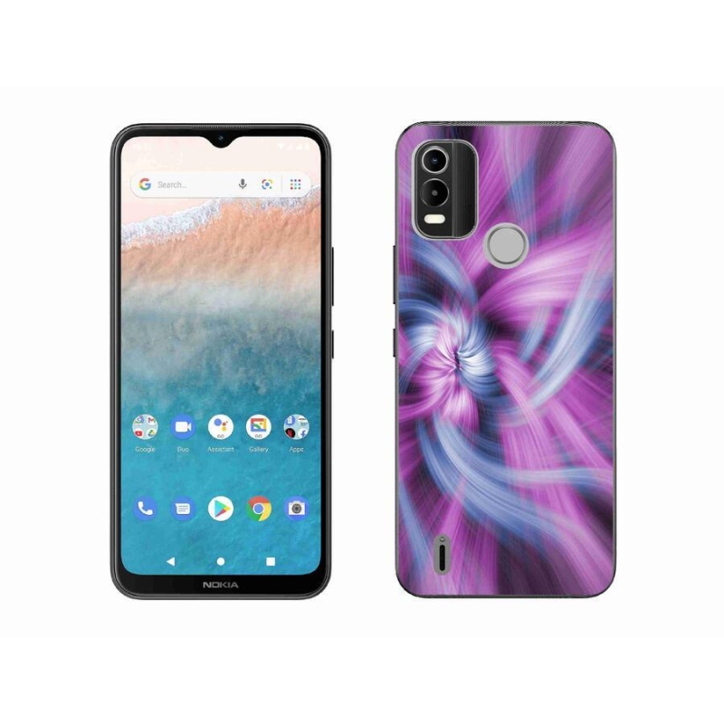 Gelový kryt mmCase na mobil Nokia C21 Plus - abstrakt 12