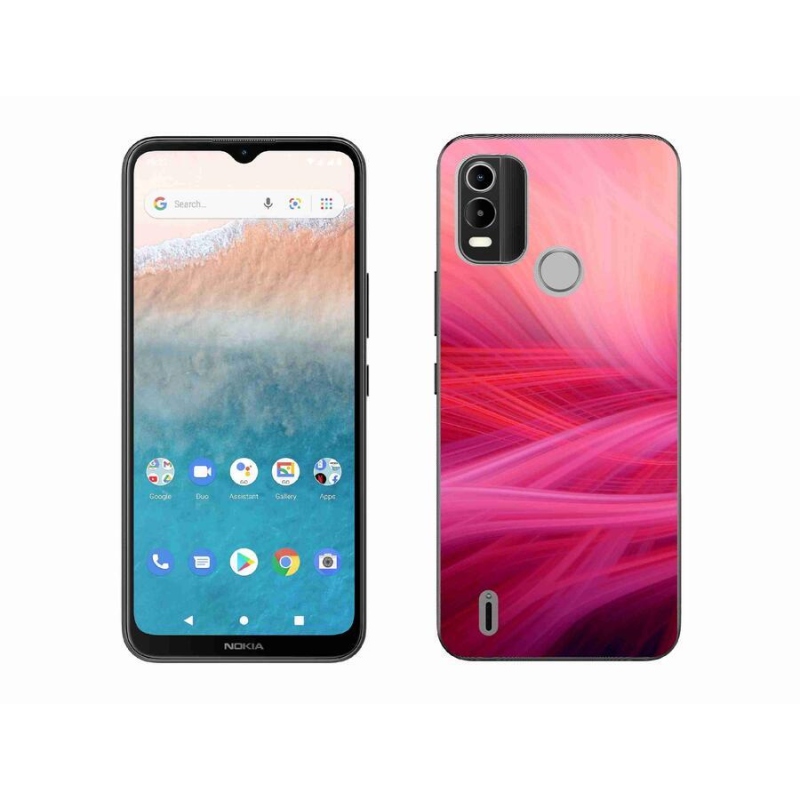 Gelový kryt mmCase na mobil Nokia C21 Plus - abstrakt 13