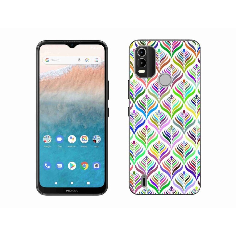 Gelový kryt mmCase na mobil Nokia C21 Plus - abstrakt 15