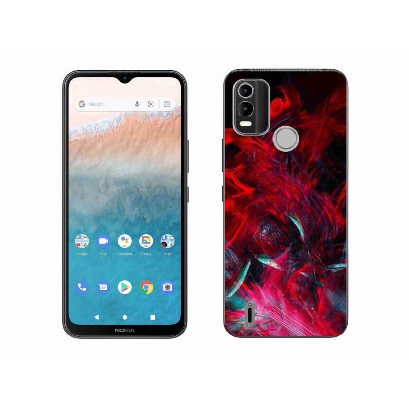 Gelový kryt mmCase na mobil Nokia C21 Plus - abstrakt 16