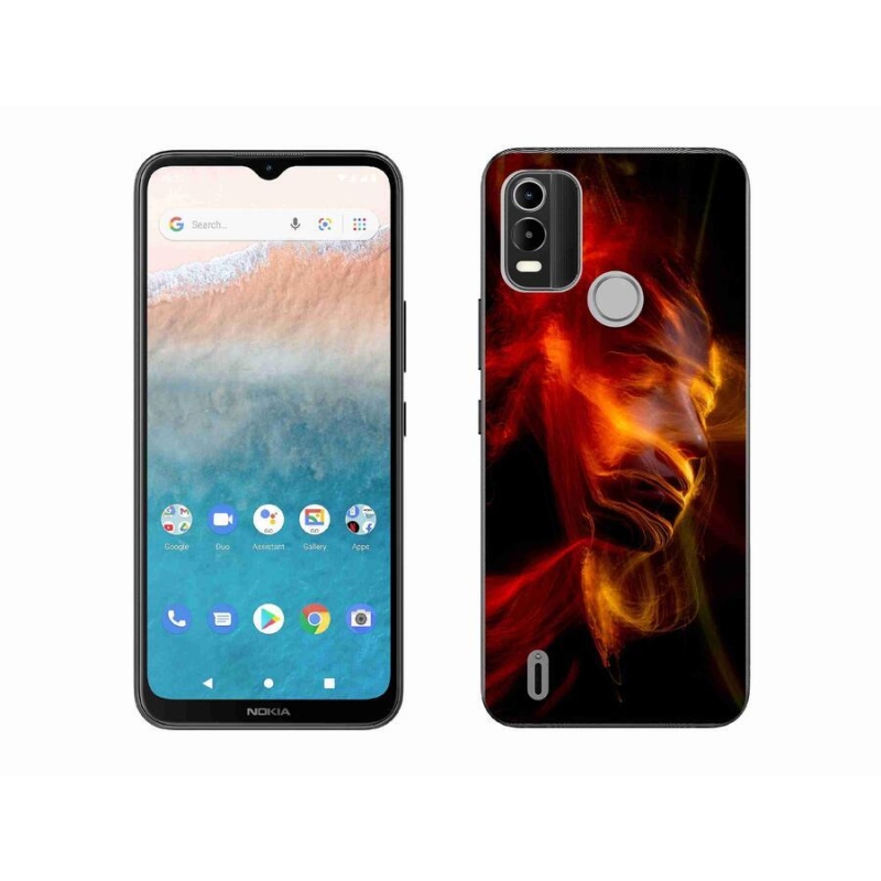 Gelový kryt mmCase na mobil Nokia C21 Plus - abstrakt 18