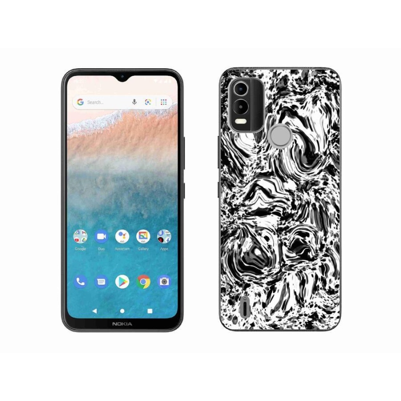 Gelový kryt mmCase na mobil Nokia C21 Plus - abstrakt 4