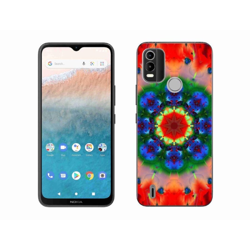 Gelový kryt mmCase na mobil Nokia C21 Plus - abstrakt 5
