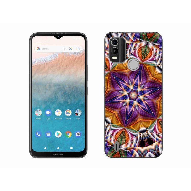 Gelový kryt mmCase na mobil Nokia C21 Plus - abstrakt 6