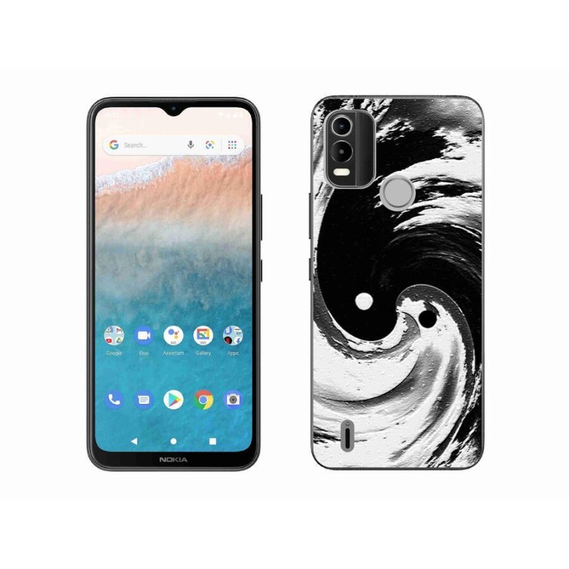 Gelový kryt mmCase na mobil Nokia C21 Plus - abstrakt 8