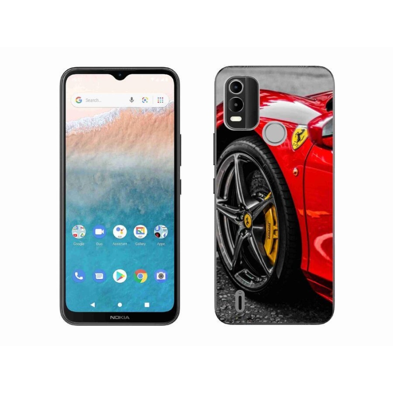 Gelový kryt mmCase na mobil Nokia C21 Plus - auto 1