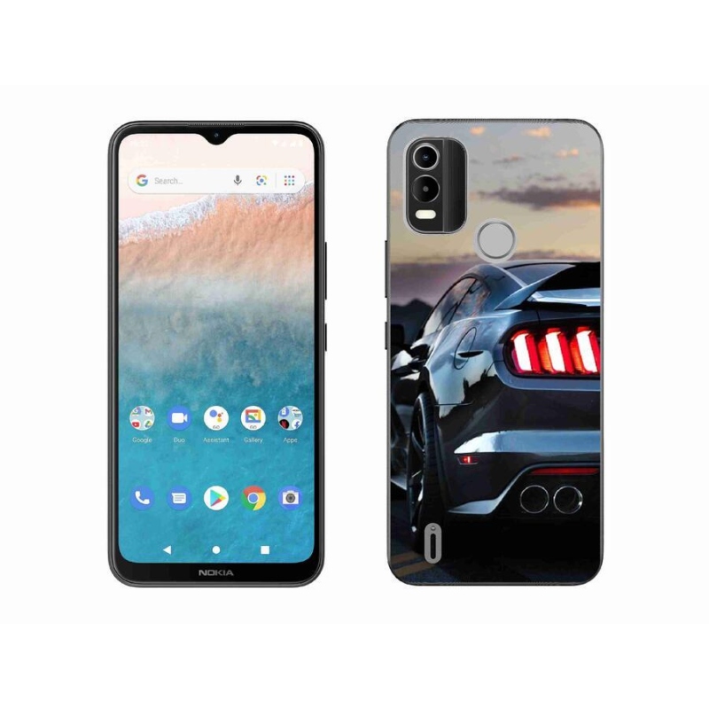 Gelový kryt mmCase na mobil Nokia C21 Plus - auto 7