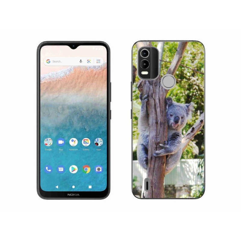 Gelový kryt mmCase na mobil Nokia C21 Plus - koala
