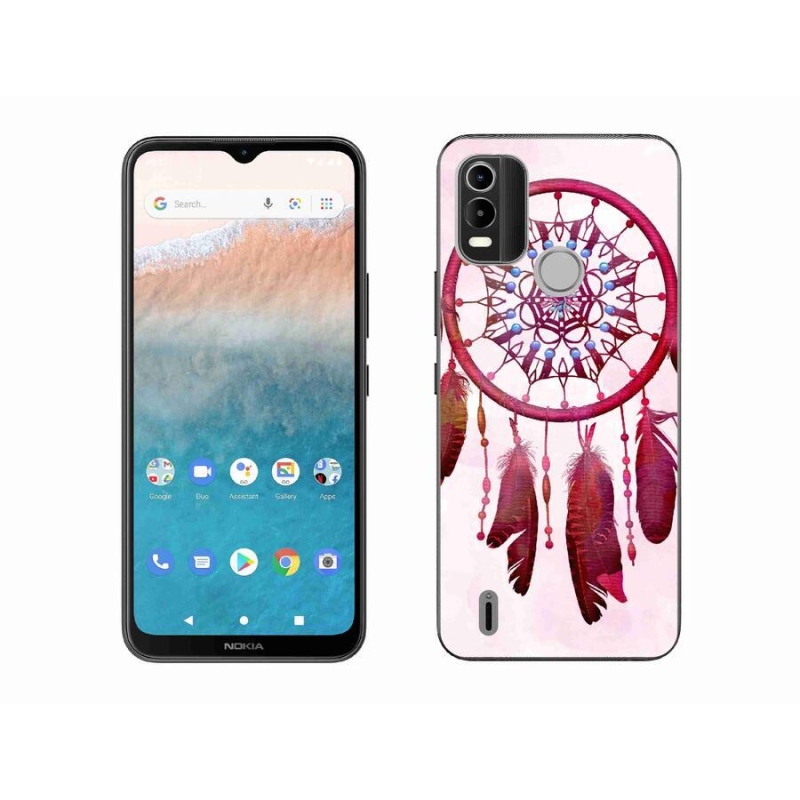 Gelový kryt mmCase na mobil Nokia C21 Plus - lapač snů