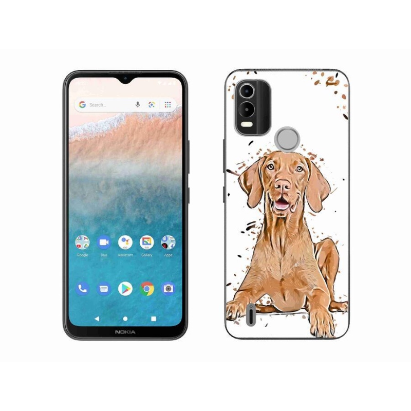 Gelový kryt mmCase na mobil Nokia C21 Plus - maďar