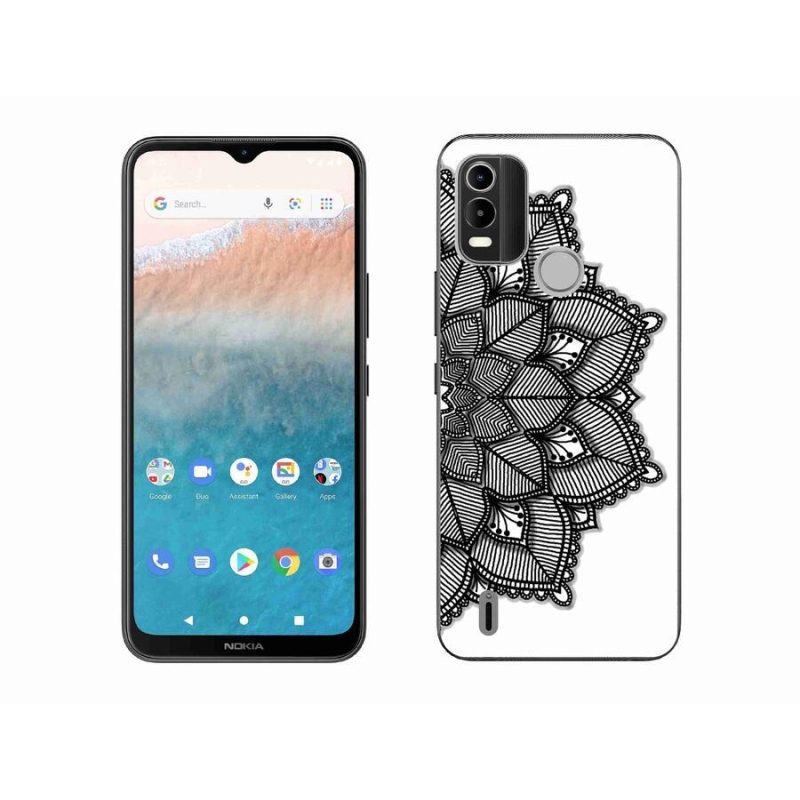 Gelový kryt mmCase na mobil Nokia C21 Plus - mandala
