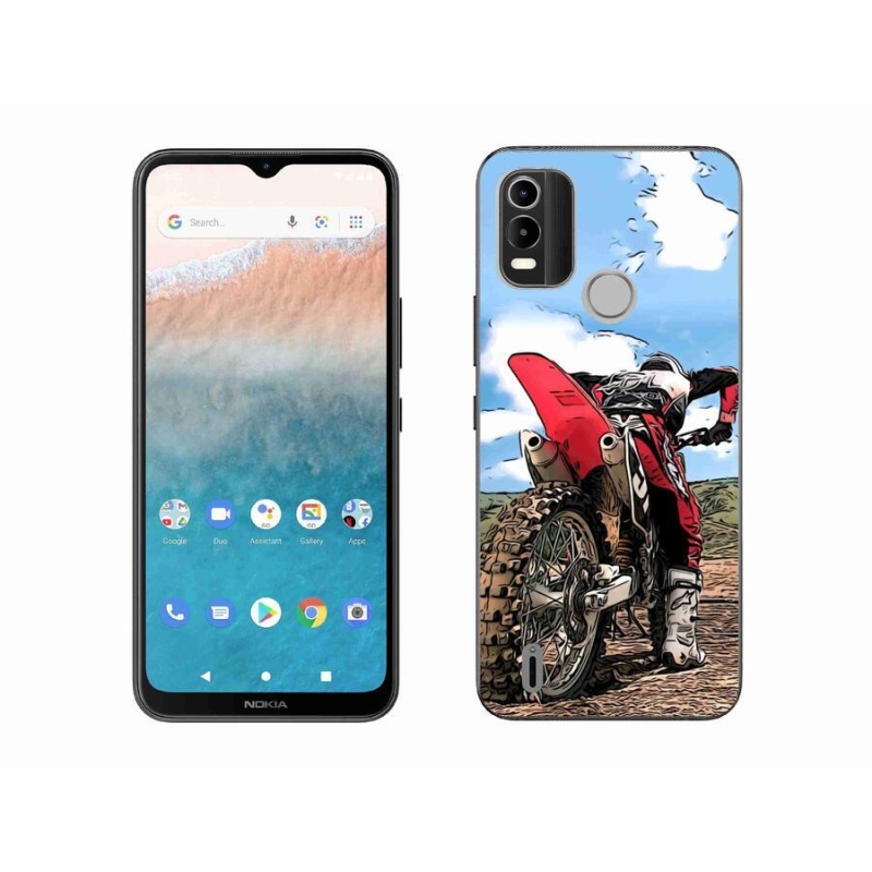 Gelový kryt mmCase na mobil Nokia C21 Plus - moto