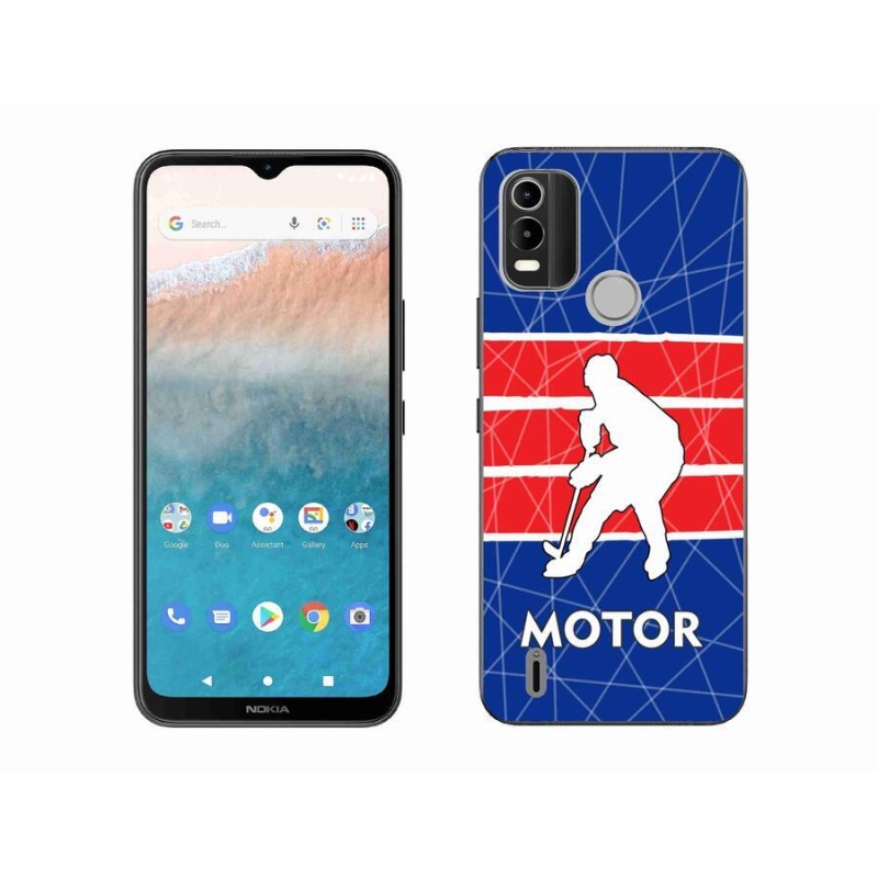 Gelový kryt mmCase na mobil Nokia C21 Plus - Motor