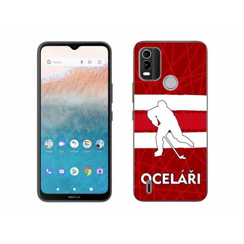 Gelový kryt mmCase na mobil Nokia C21 Plus - Oceláři