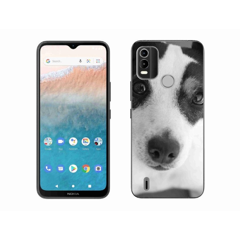 Gelový kryt mmCase na mobil Nokia C21 Plus - pes