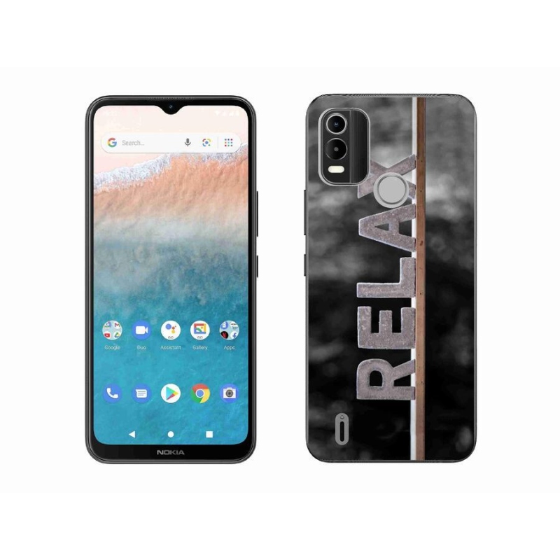 Gelový kryt mmCase na mobil Nokia C21 Plus - relax 1