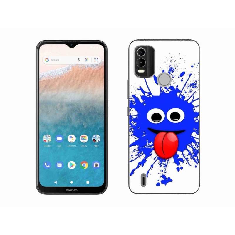 Gelový kryt mmCase na mobil Nokia C21 Plus - strašidlo