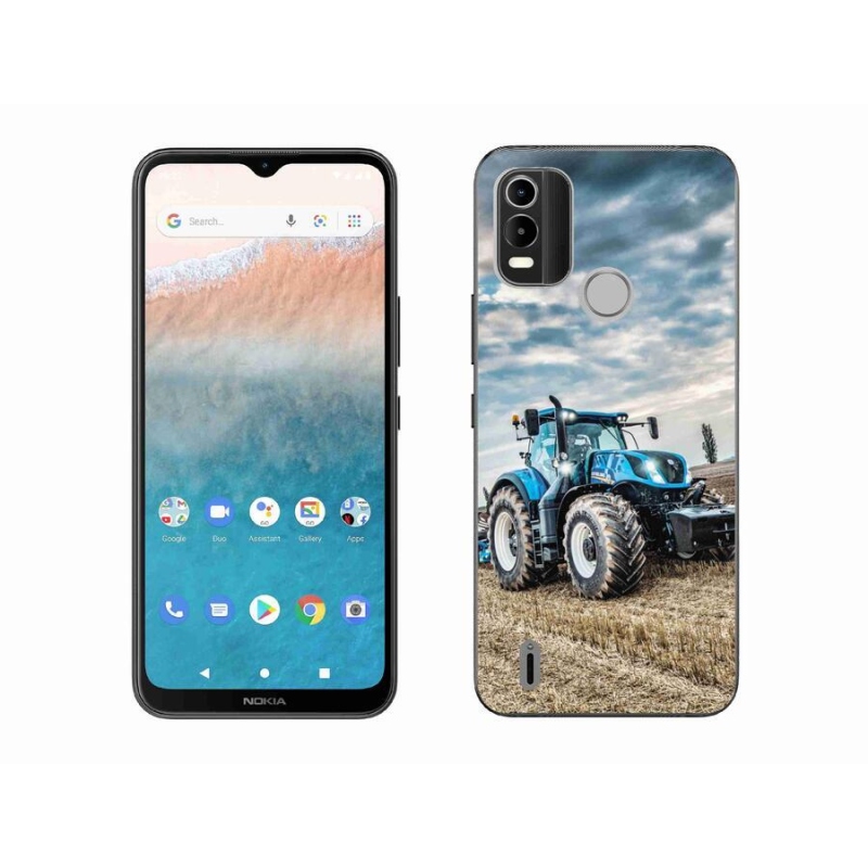 Gelový kryt mmCase na mobil Nokia C21 Plus - traktor 2
