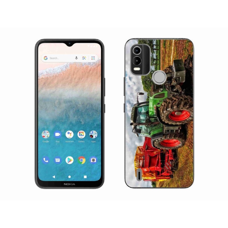 Gelový kryt mmCase na mobil Nokia C21 Plus - traktor 4