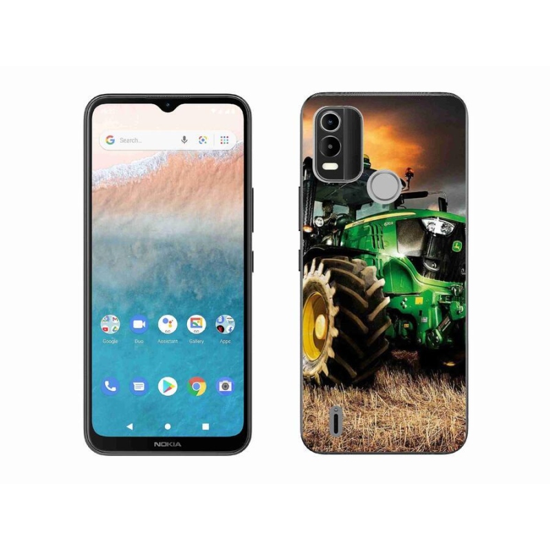 Gelový kryt mmCase na mobil Nokia C21 Plus - traktor