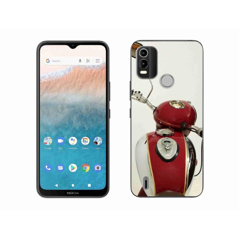 Gelový kryt mmCase na mobil Nokia C21 Plus - veterán