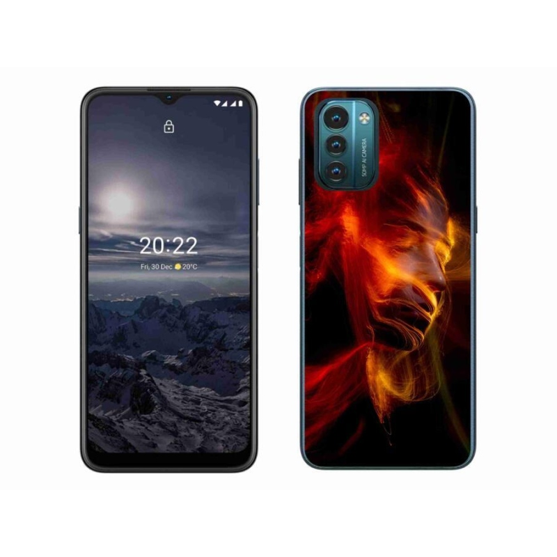 Gelový kryt mmCase na mobil Nokia G11/G21 - abstrakt 18