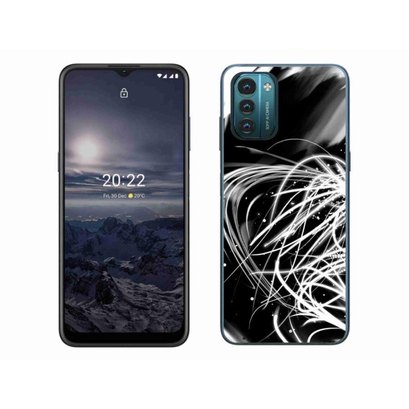 Gelový kryt mmCase na mobil Nokia G11/G21 - abstrakt 2