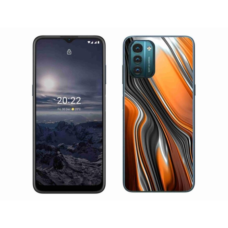 Gelový kryt mmCase na mobil Nokia G11/G21 - abstrakt 3