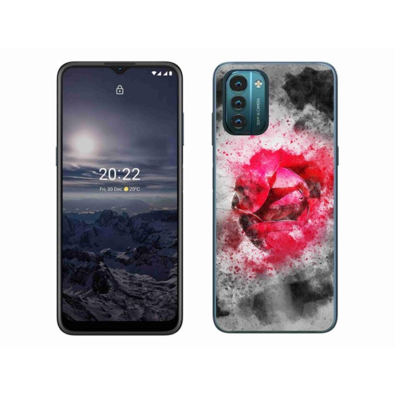 Gelový kryt mmCase na mobil Nokia G11/G21 - abstrakt 9