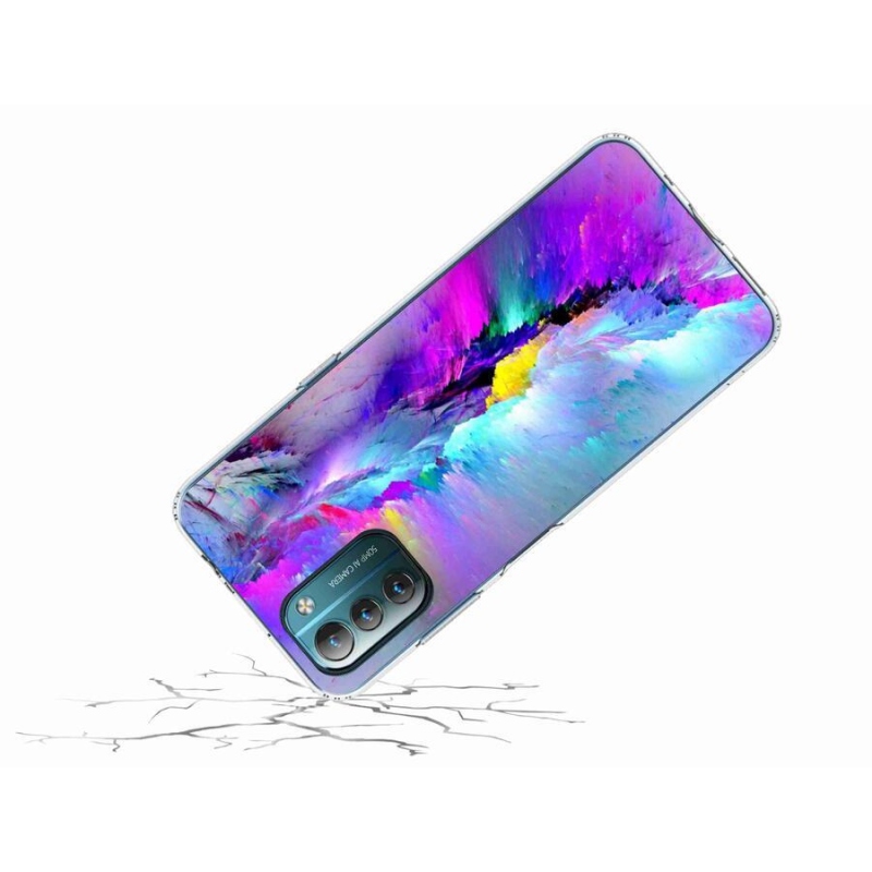 Gelový kryt mmCase na mobil Nokia G11/G21 - abstrakt