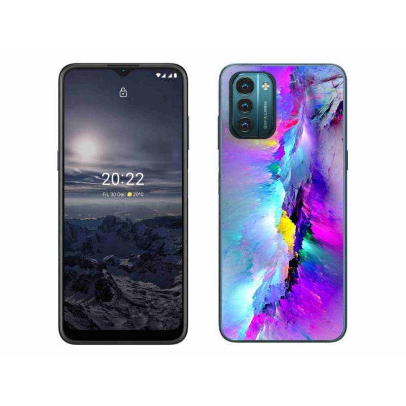Gelový kryt mmCase na mobil Nokia G11/G21 - abstrakt