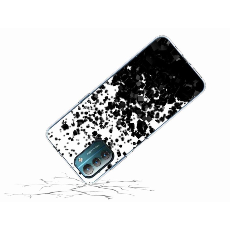 Gelový kryt mmCase na mobil Nokia G11/G21 - abstraktní vzor 1