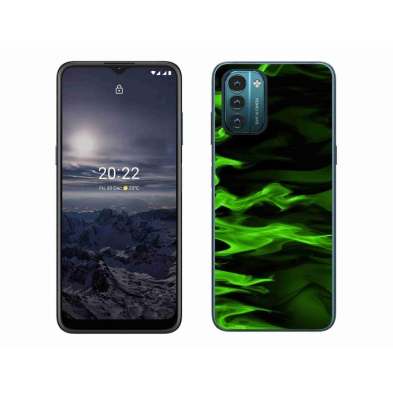 Gelový kryt mmCase na mobil Nokia G11/G21 - abstraktní vzor 10
