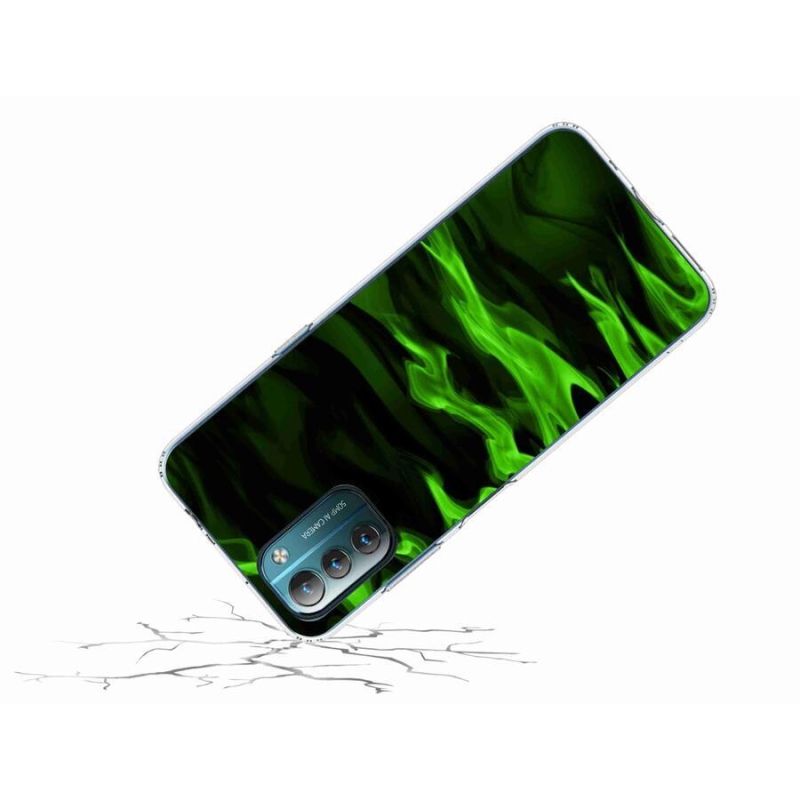 Gelový kryt mmCase na mobil Nokia G11/G21 - abstraktní vzor 10