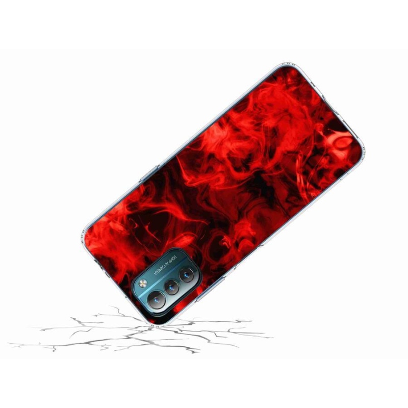 Gelový kryt mmCase na mobil Nokia G11/G21 - abstraktní vzor 11