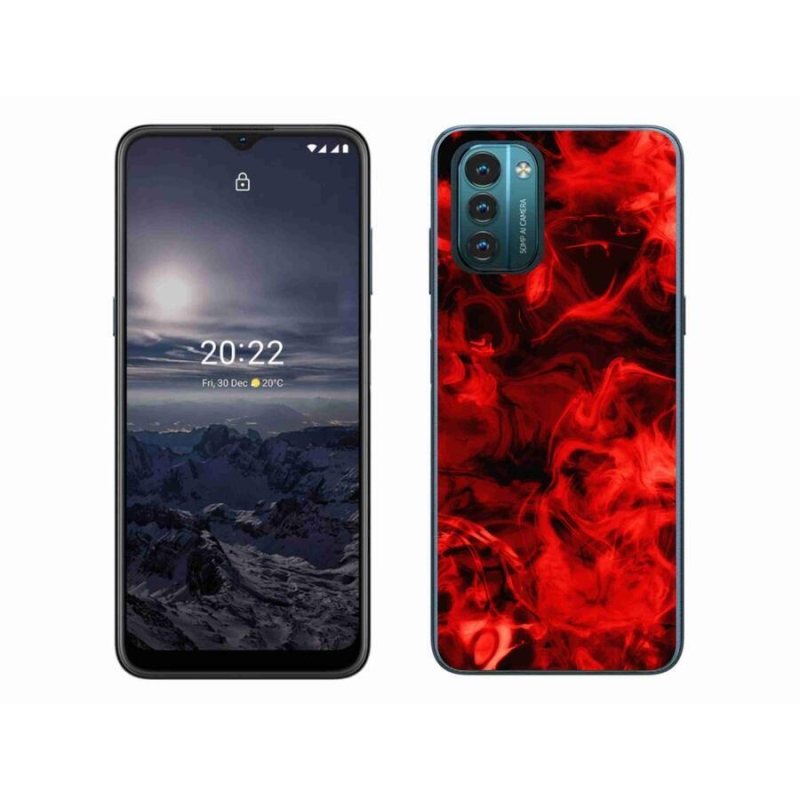 Gelový kryt mmCase na mobil Nokia G11/G21 - abstraktní vzor 11