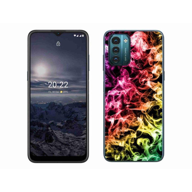 Gelový kryt mmCase na mobil Nokia G11/G21 - abstraktní vzor 6