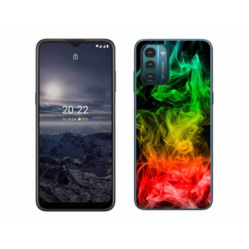 Gelový kryt mmCase na mobil Nokia G11/G21 - abstraktní vzor 7